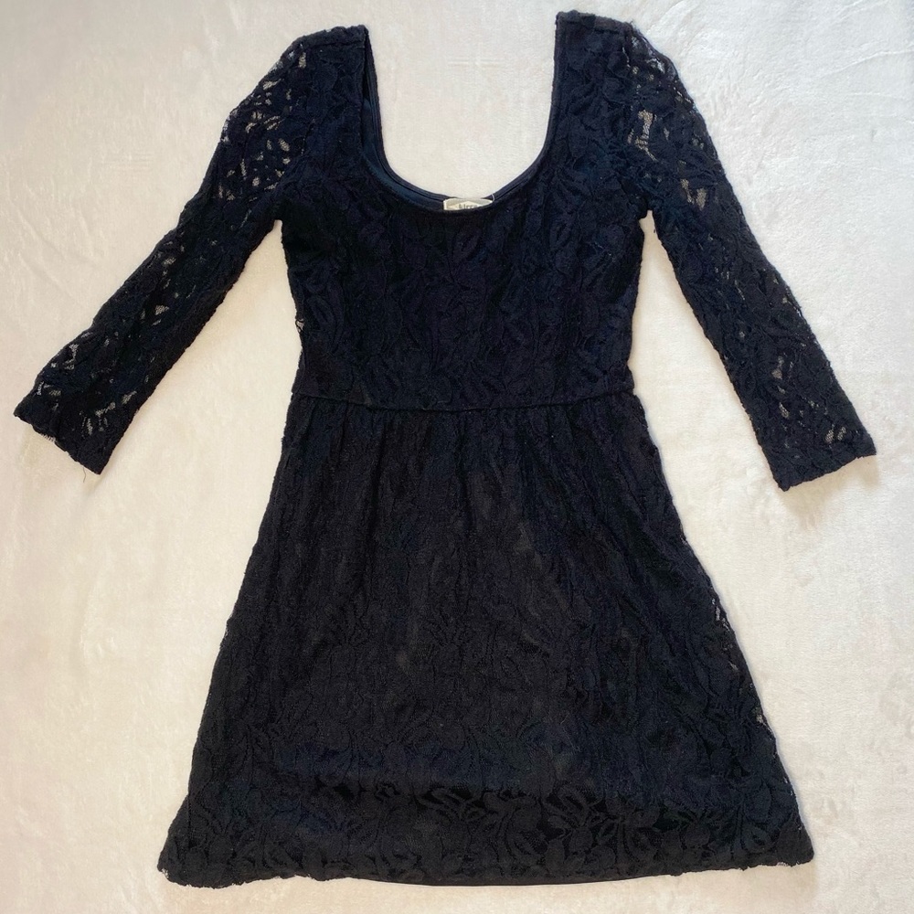 Lace Black Dress
